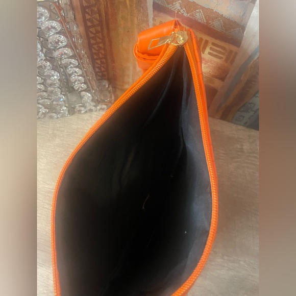 Orange Clutch Wristlet Large - Picture 3 of 3